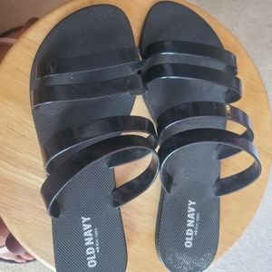 Old Navy jelly style sandals